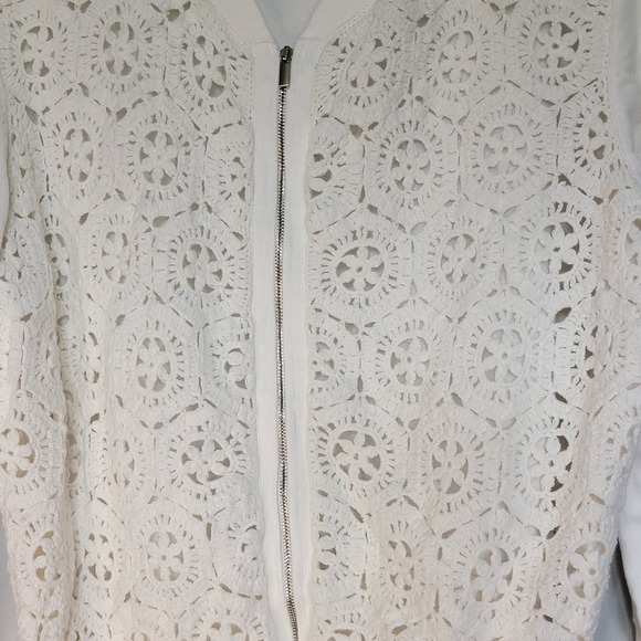 7th‎ Avenue White Knit Cardigan 🐶 - Picture 2 of 5